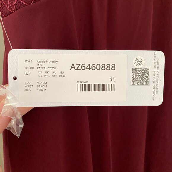 Azazie Mckinley Bridesmaids Dress - Picture 7 of 7